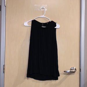 Madewell Black Zip Back Tank Top